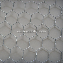 Red de alambre hexagonal galvanizada para hacer cubiertas